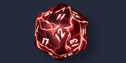 Lightning from Hell Dice Set